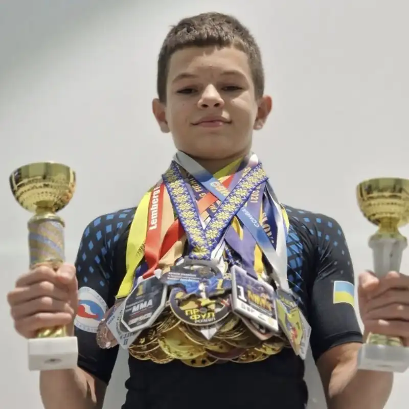 13-річний чемпіон світу з Мукачева отримав від міста 100 тисяч гривень премії