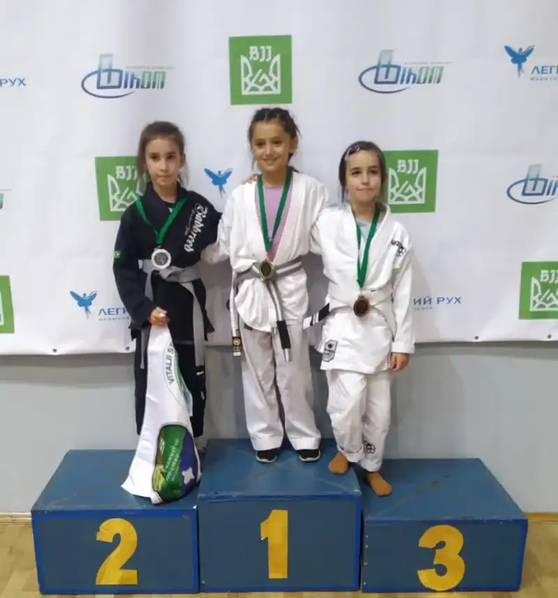 13-річна Євгенія Жупанин здобула срібло на чемпіонаті світу з джиу-джитсу в Греції
