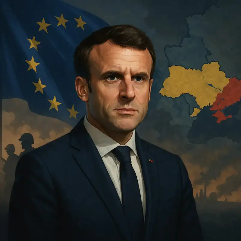 Макрон про війну в Україні: Європа стримує Росію, але уникає світового конфлікту